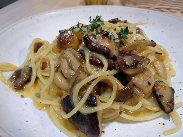 Mushroom carbonara at New Chapter by the Owls Cafe, Bukit Jalil | Kuala Lumpur Best Cafes Review 2018